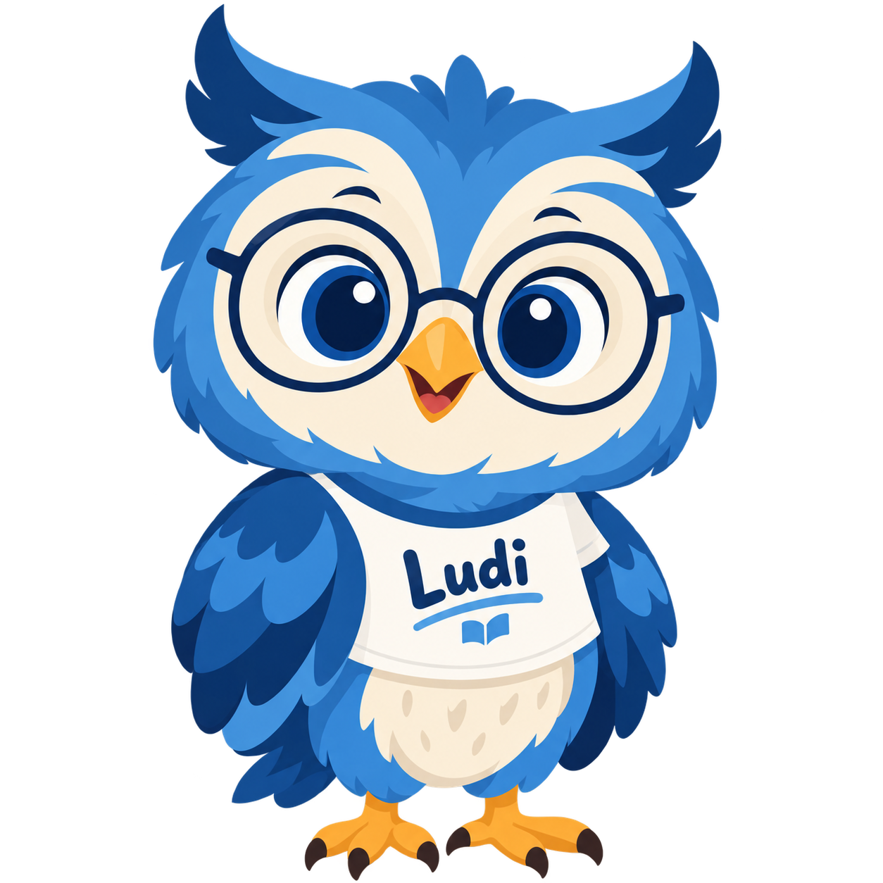 Hibou bleu Ludi